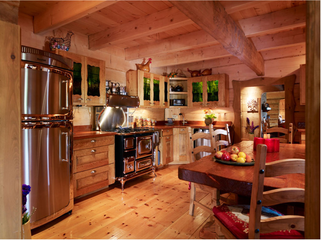 Lake Creek Cabin - Kitchen